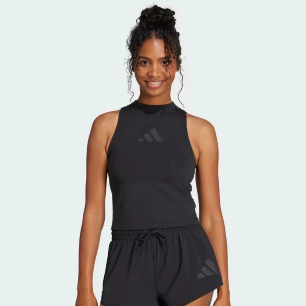 NEW Adidas Z.N.E. Tank Top Black Womens XS